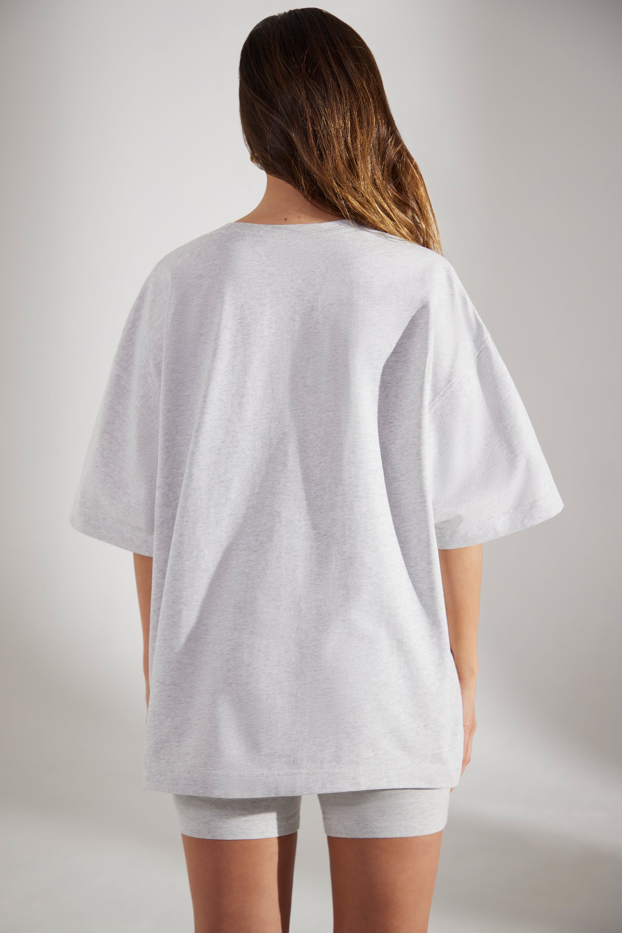 oversized grey t shirt womens