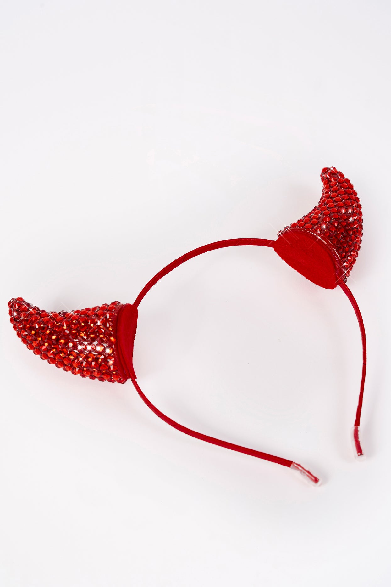 Devil Bodysuit and Headband Bundle in Fire Red