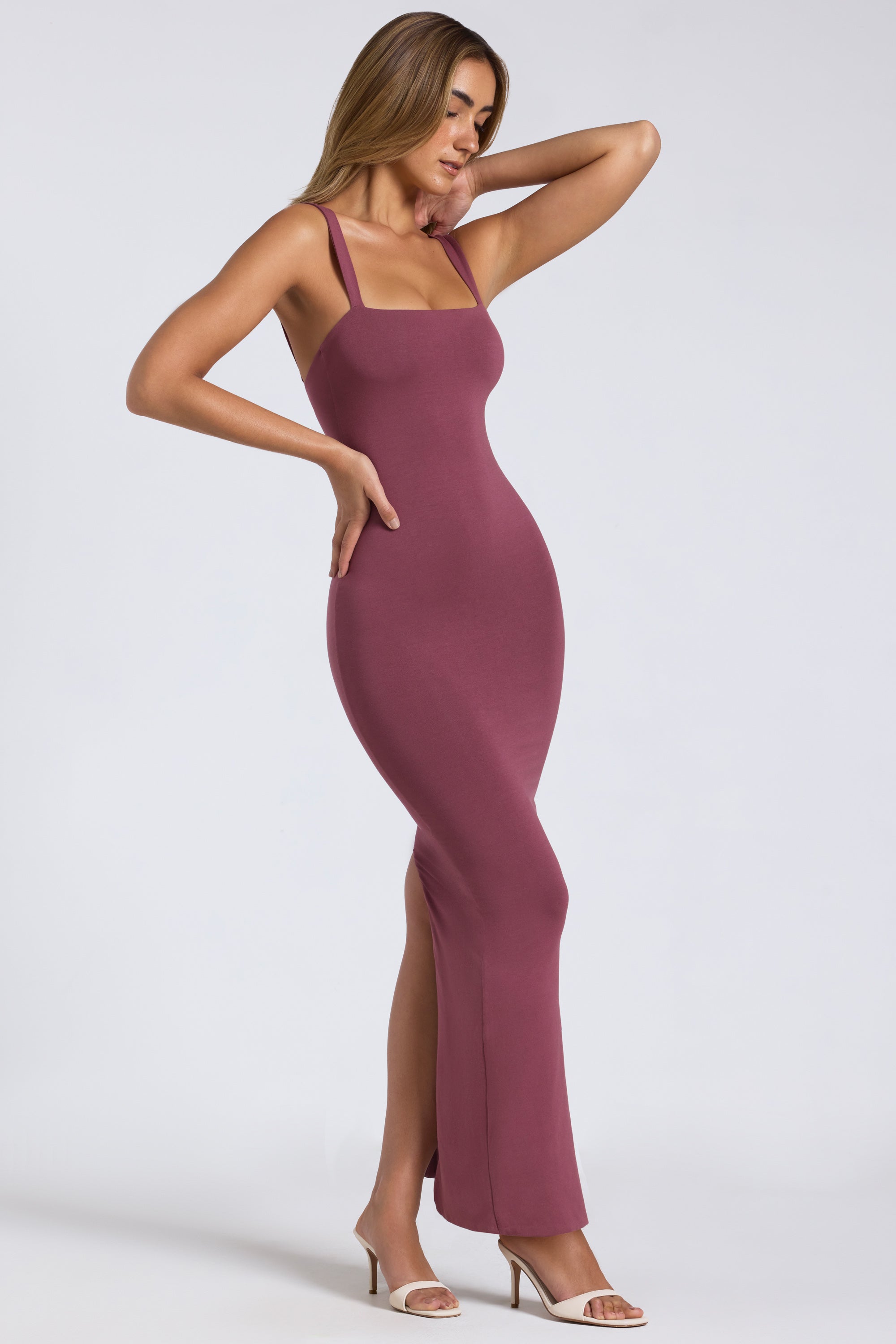 Maxi 2025 dress plum