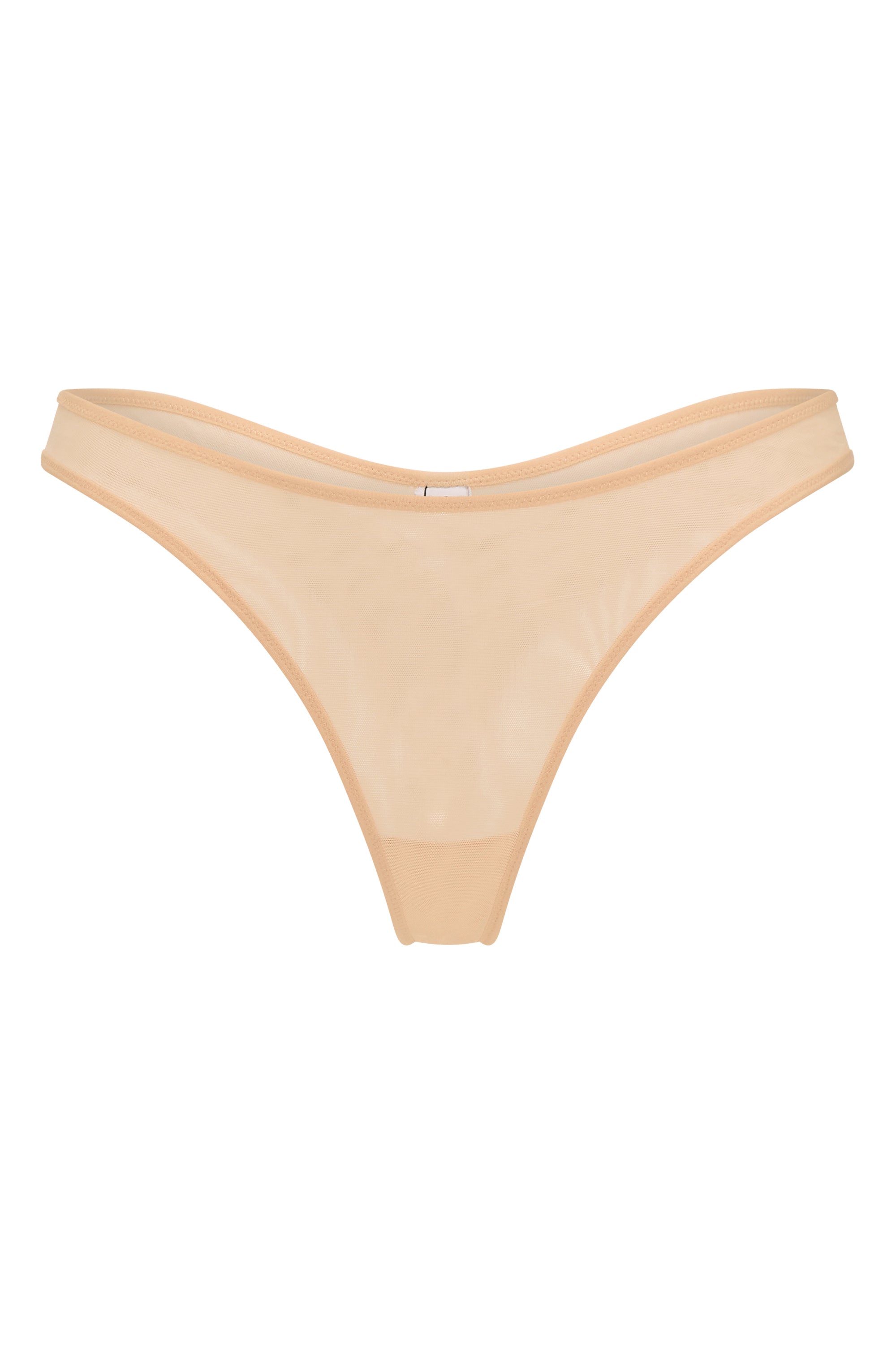 Beige on sale thong underwear