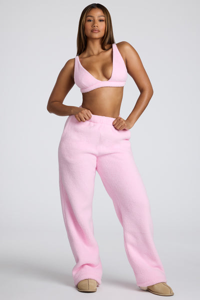 Papinelle - So Soft Fleecy Lounge Pant Light Pink – Peachie Lingerie