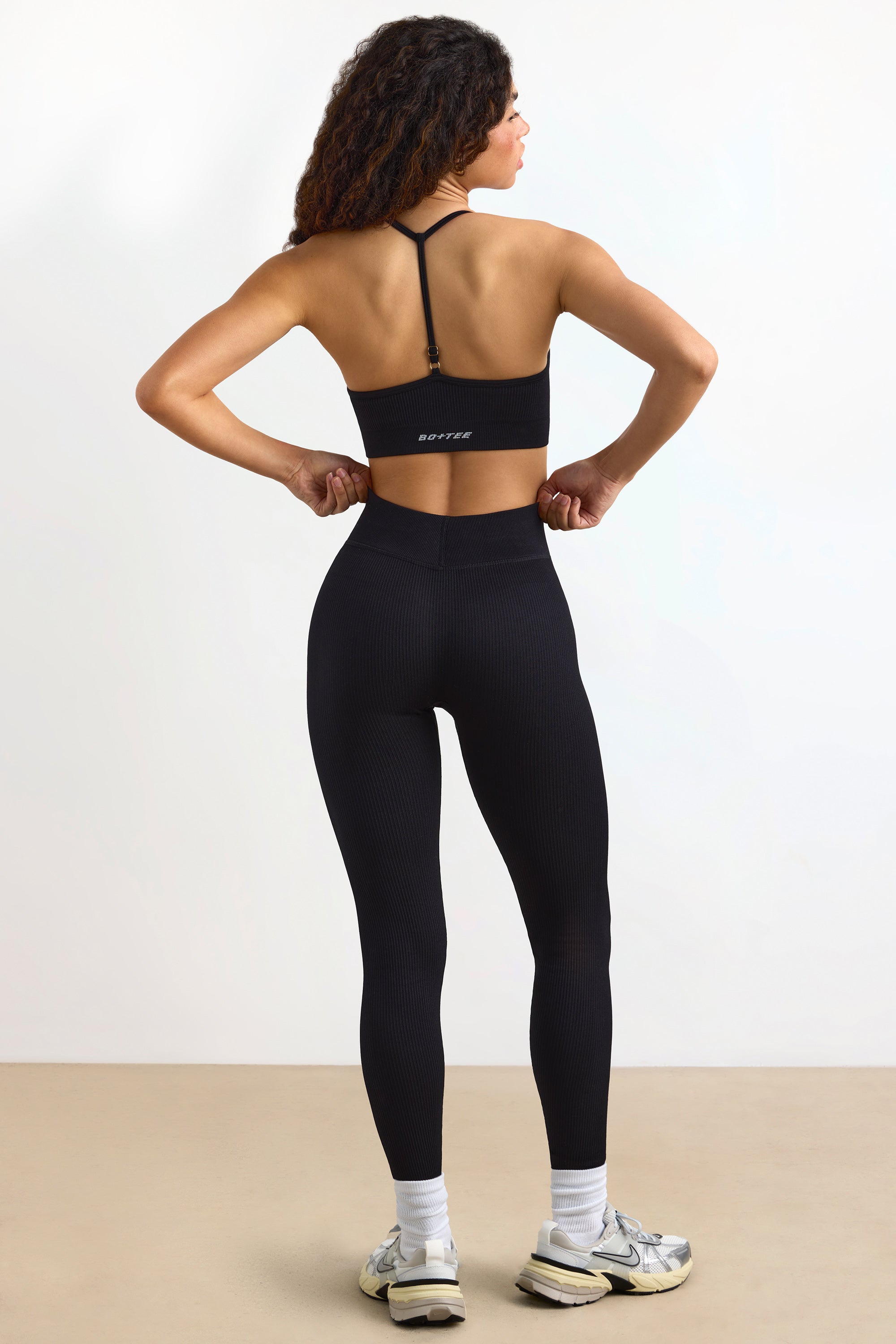 Legging FlexiRib taille haute en noir