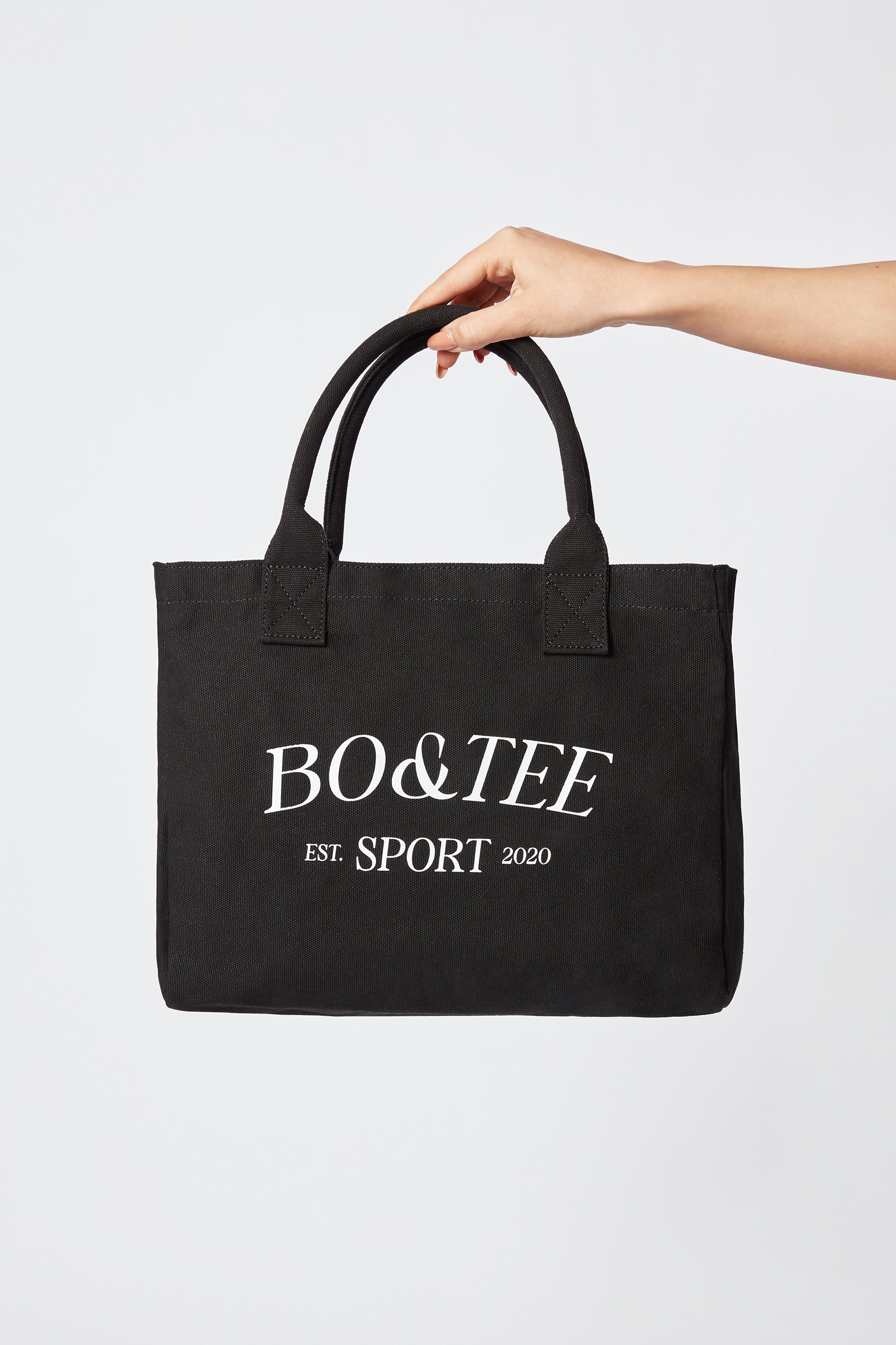 Small black cheap canvas tote bag