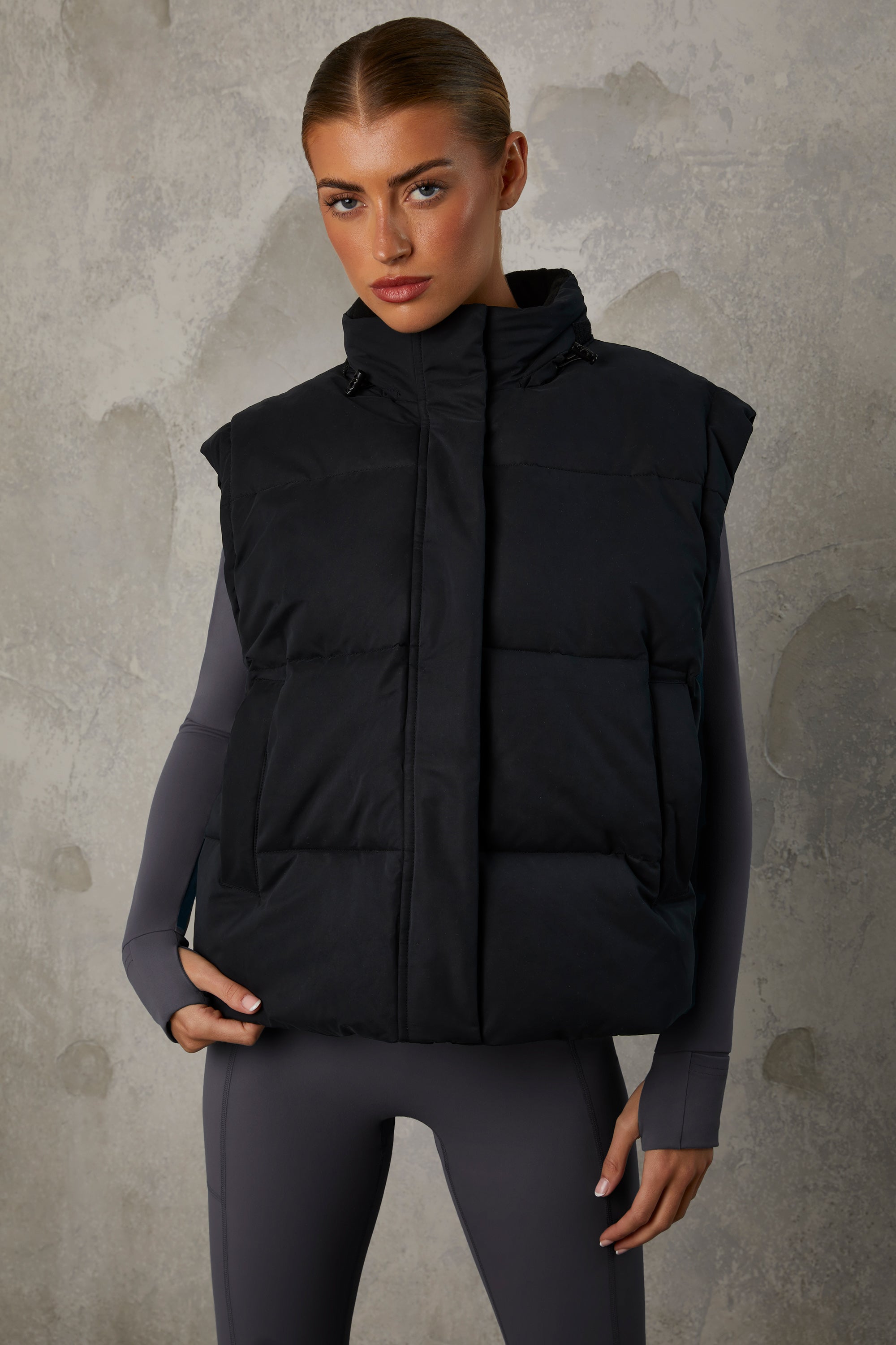 Puffer jacket hotsell no sleeves