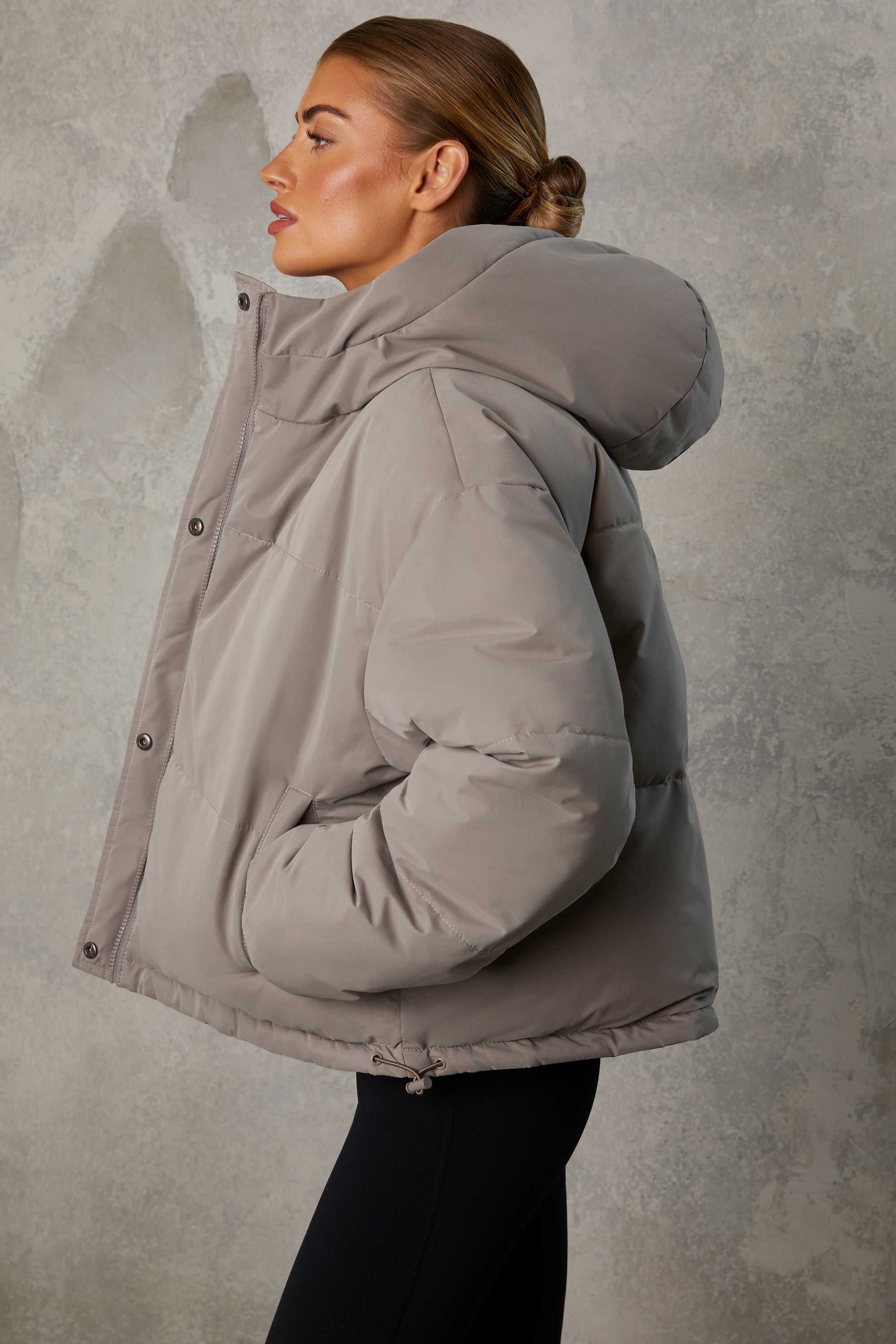 Light hotsell grey puffer