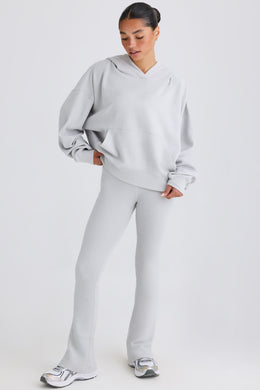 Tall Flared Trousers in Pacific Grey