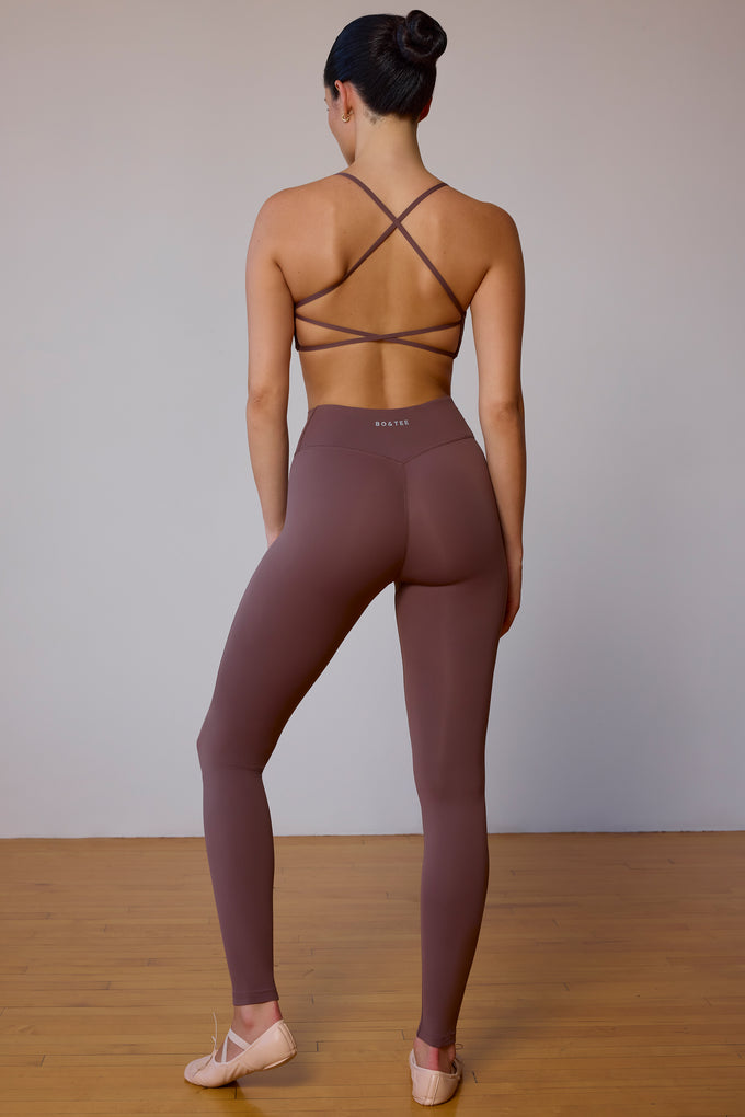 UltraFlex Leggings in Taupe Brown