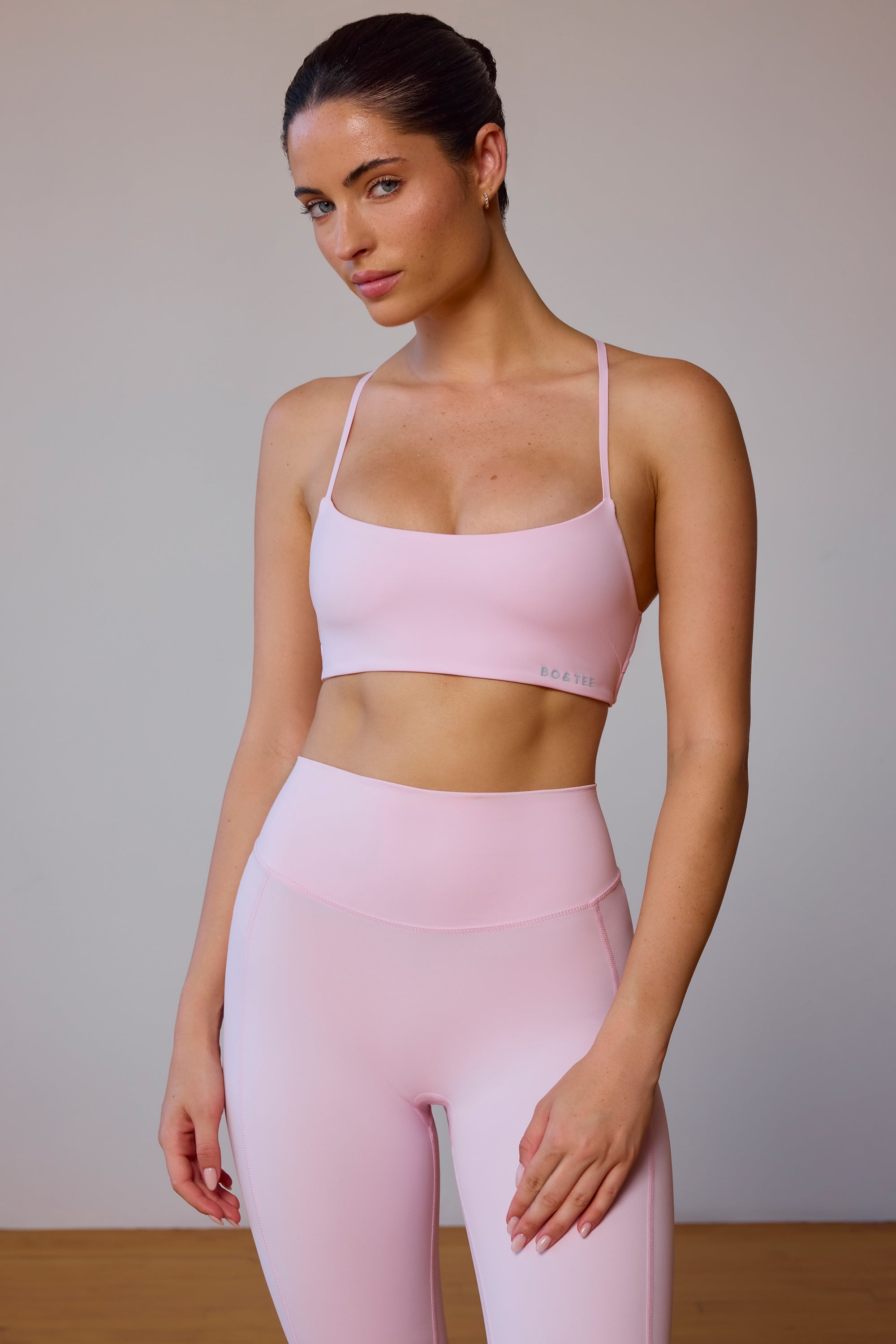 Petite  Leggings in Soft Pink