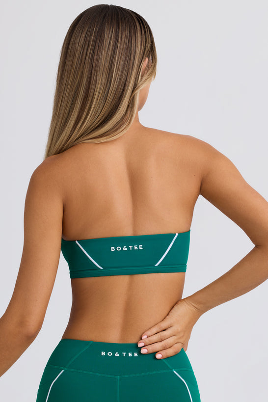 Soutien-gorge bandeau BT1660 en vert universitaire