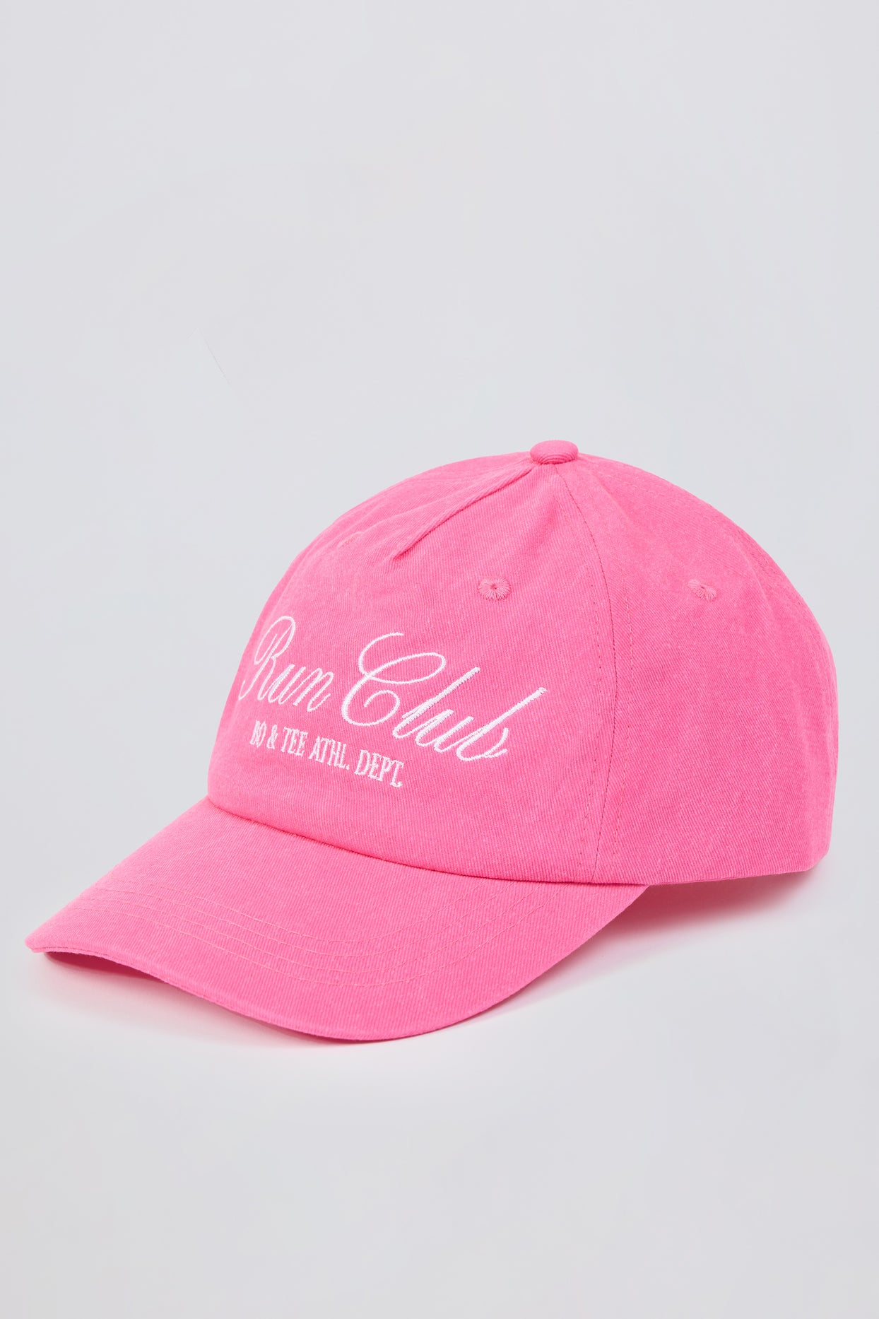 Baseball Cap in Bubblegum Pink