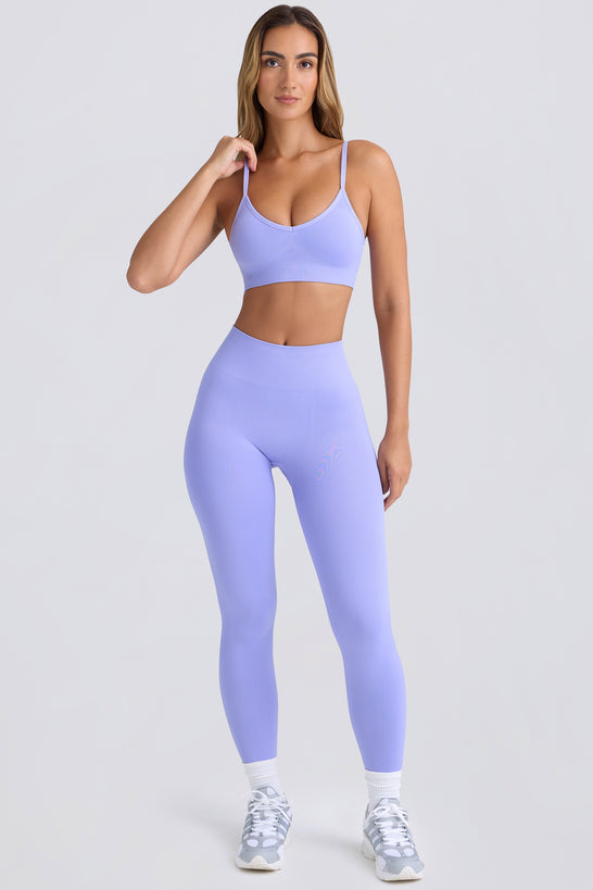 Petite Super Sculpt Seamless Leggings in Periwinkle