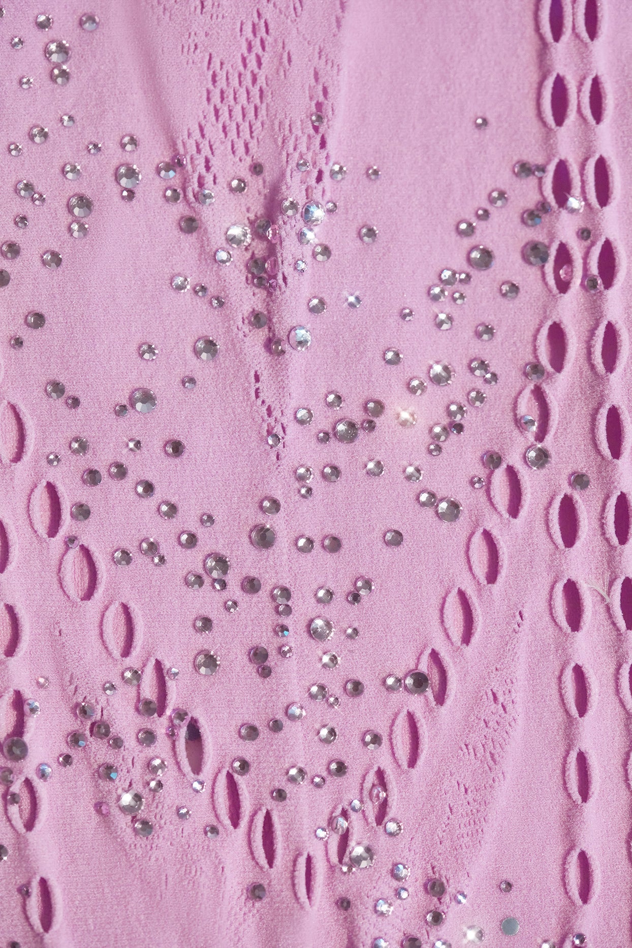 Tori Embellished Halterneck Mini Dress in Violet Pink | Oh Polly