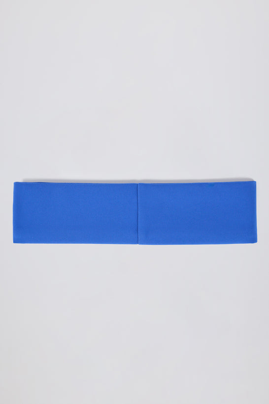 Soft Active Headband in Cobalt