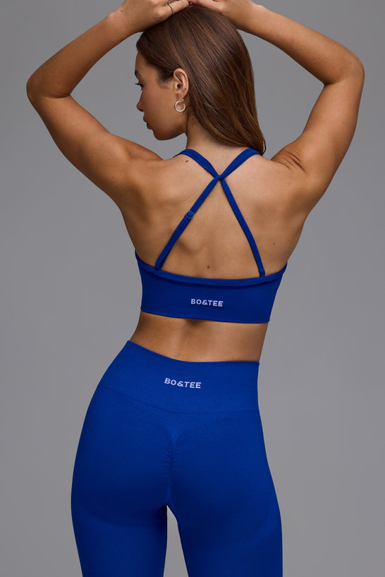 Define Luxe Multiway Sports Bra in Royal Blue