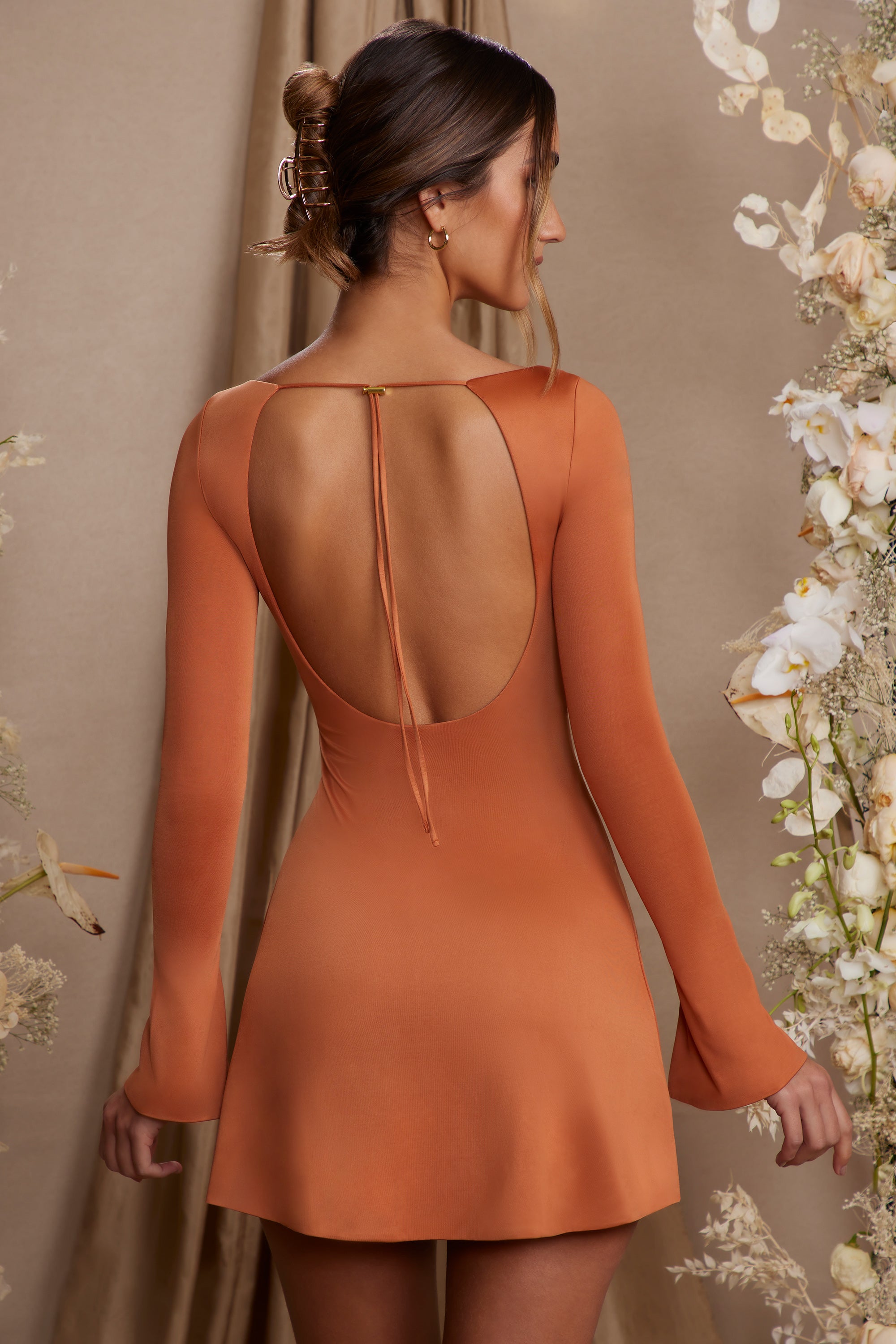 Tan a 2025 line dress