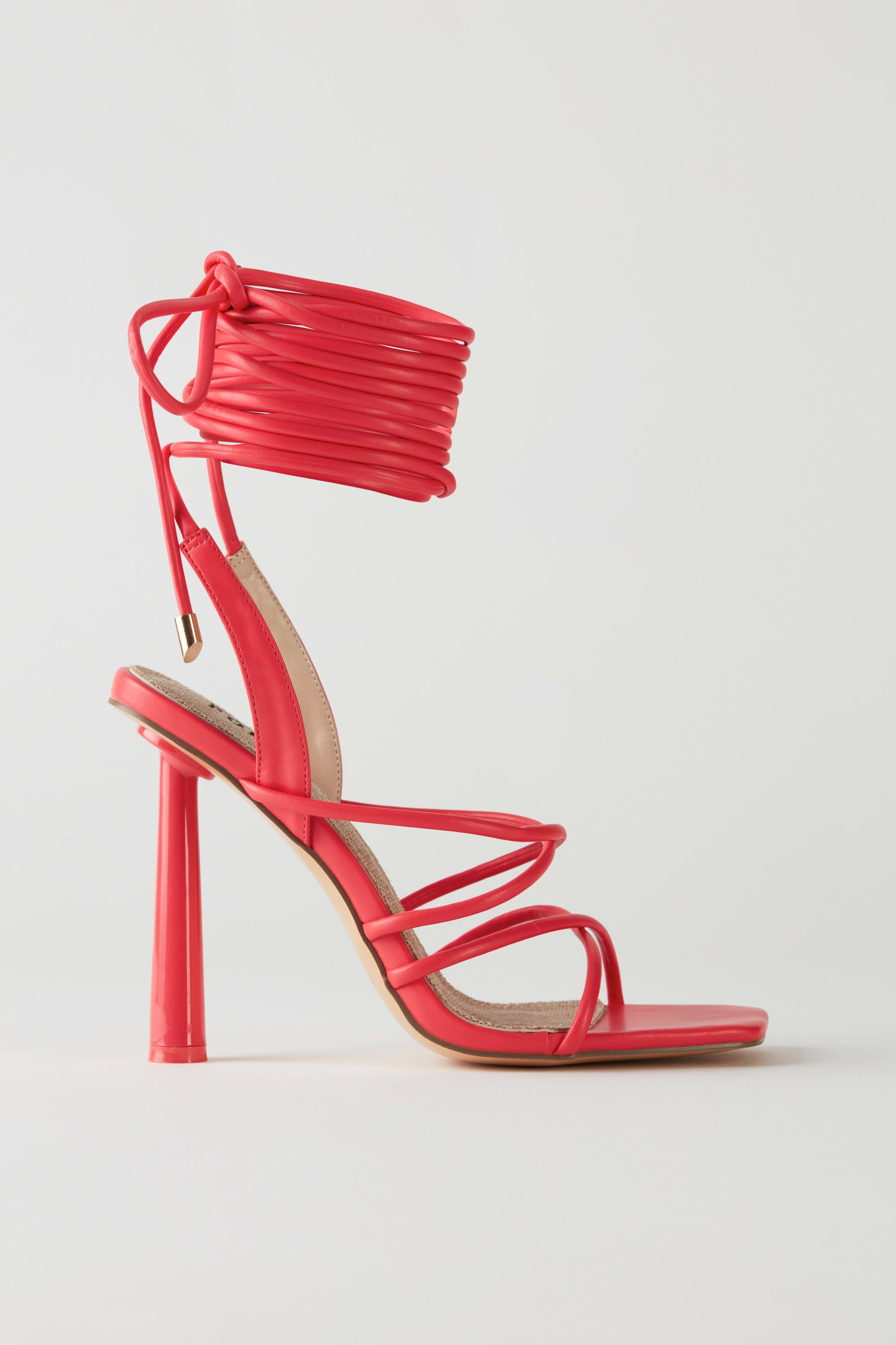 Zara brown tan lace up sandal heels | Lace up sandal heels, Sandals heels, Lace  up sandals