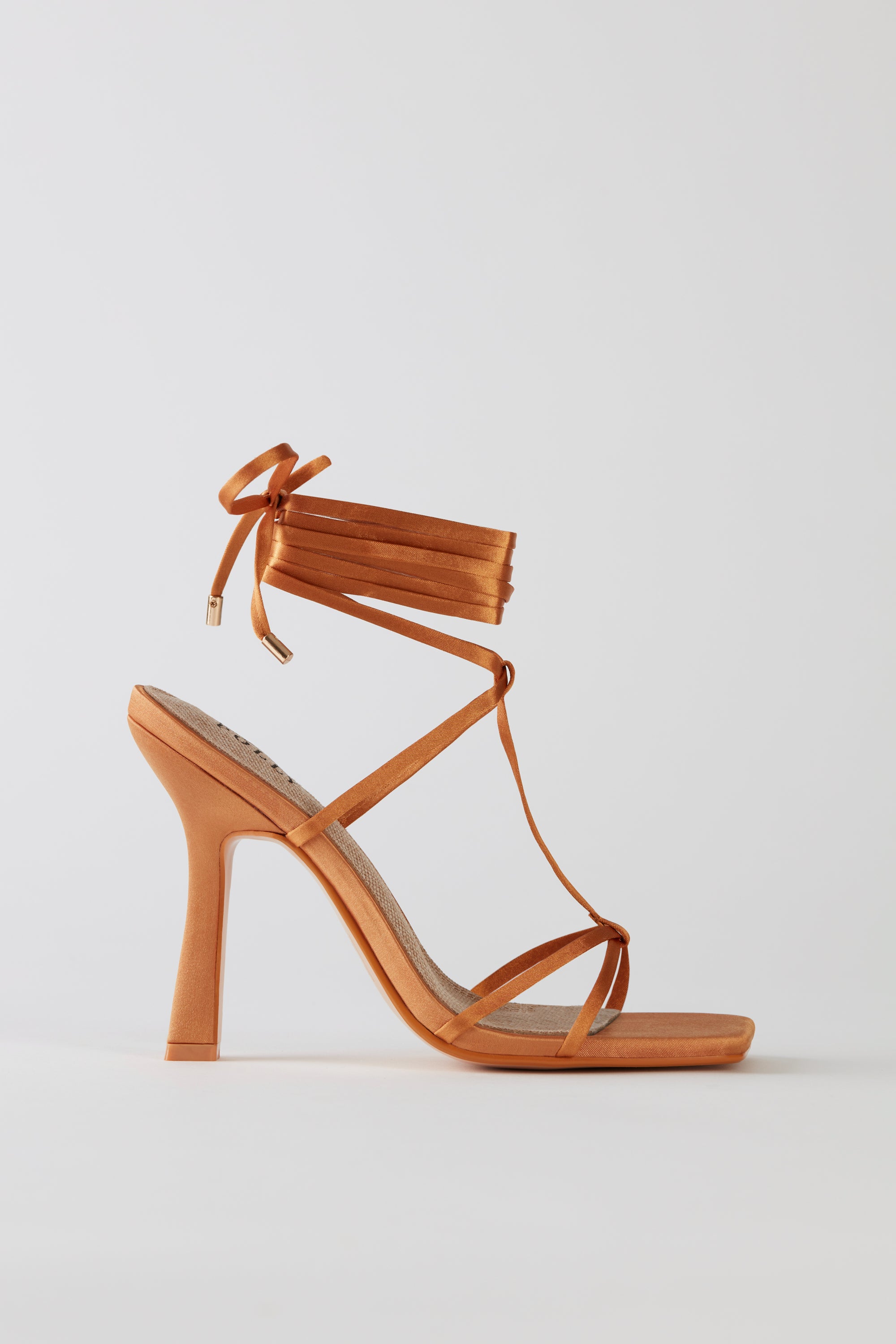 Copper sales strappy heels